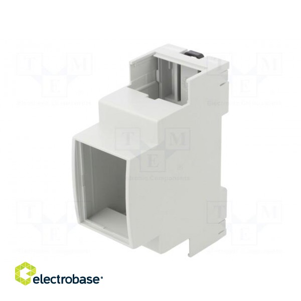 Enclosure: for DIN rail mounting | Y: 89mm | X: 36mm | Z: 67mm | ABS