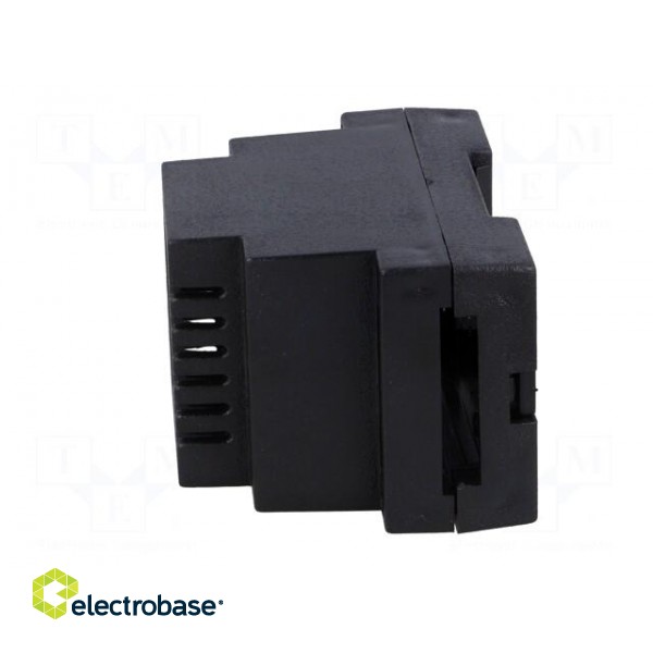 Enclosure: for DIN rail mounting | Y: 89mm | X: 53mm | Z: 65mm | ABS paveikslėlis 3