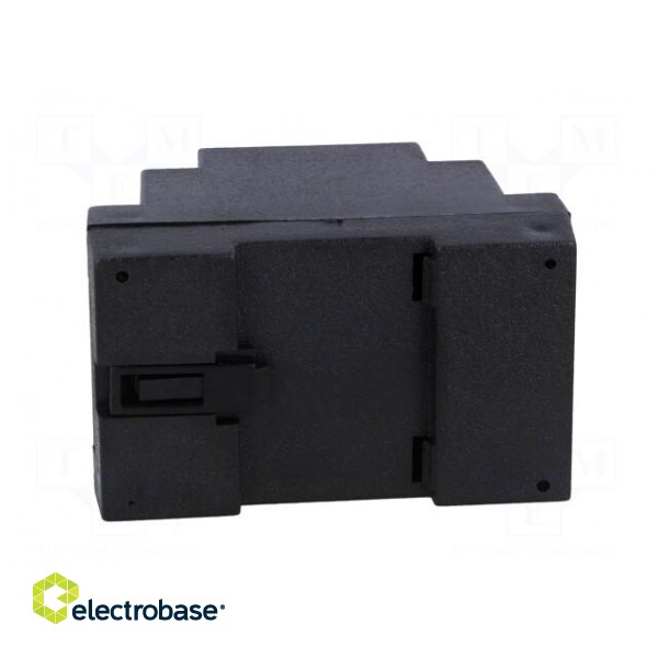 Enclosure: for DIN rail mounting | Y: 89mm | X: 53mm | Z: 65mm | ABS image 5