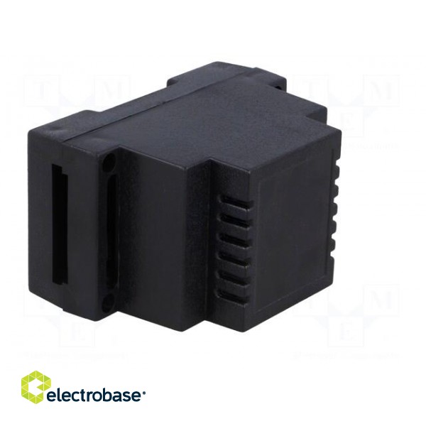 Enclosure: for DIN rail mounting | Y: 89mm | X: 53mm | Z: 65mm | ABS image 8