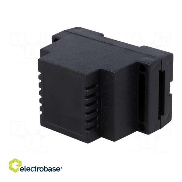 Enclosure: for DIN rail mounting | Y: 89mm | X: 53mm | Z: 65mm | ABS paveikslėlis 2