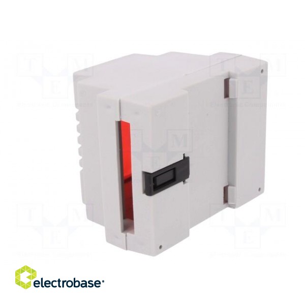 Enclosure: for DIN rail mounting | Y: 89mm | X: 69.7mm | Z: 64.7mm image 4