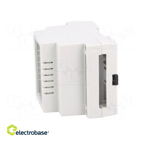 Enclosure: for DIN rail mounting | Y: 89mm | X: 69.7mm | Z: 64.7mm image 3