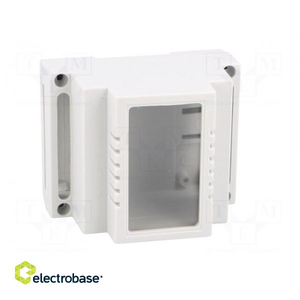 Enclosure: for DIN rail mounting | Y: 89mm | X: 69.7mm | Z: 64.7mm фото 9