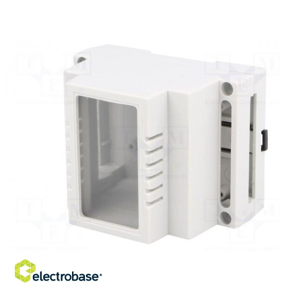 Enclosure: for DIN rail mounting | Y: 89mm | X: 69.7mm | Z: 64.7mm фото 2