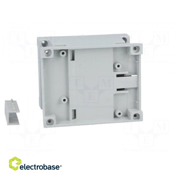 Enclosure: for DIN rail mounting | Y: 89mm | X: 69.7mm | Z: 64.7mm | ABS paveikslėlis 7