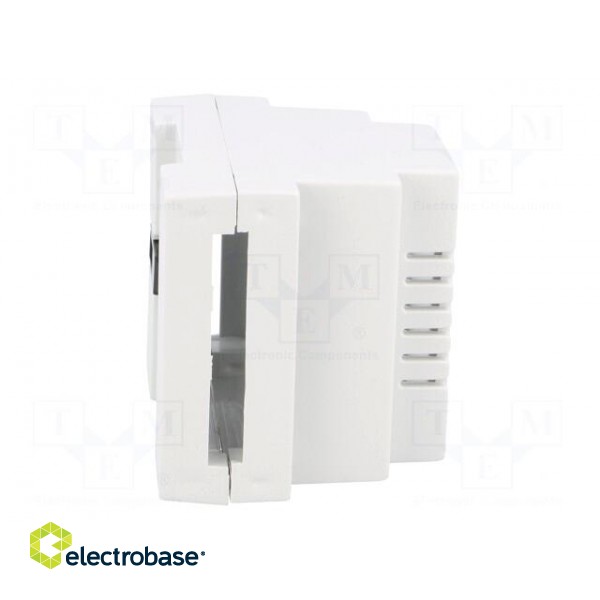 Enclosure: for DIN rail mounting | Y: 89mm | X: 69.7mm | Z: 64.7mm | ABS фото 7