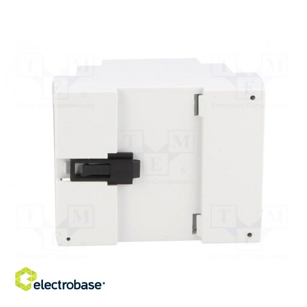 Enclosure: for DIN rail mounting | Y: 89mm | X: 69.7mm | Z: 64.7mm | ABS image 5