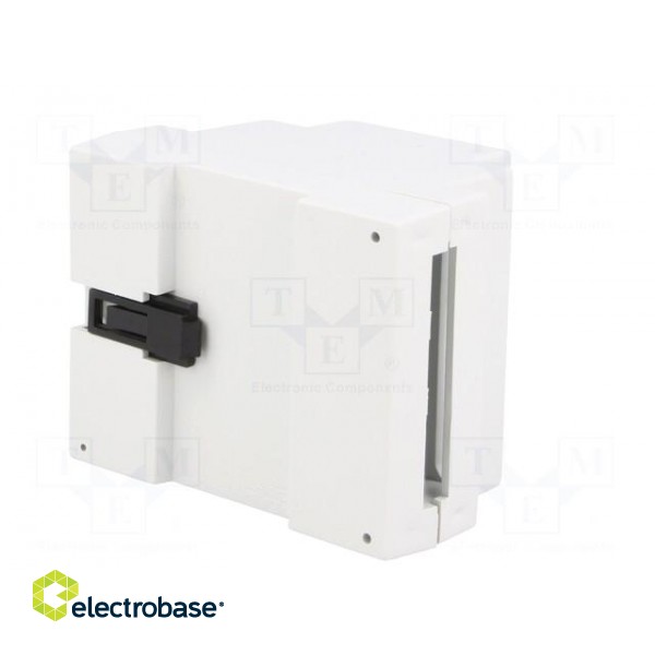 Enclosure: for DIN rail mounting | Y: 89mm | X: 69.7mm | Z: 64.7mm | ABS paveikslėlis 6