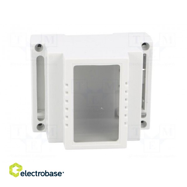 Enclosure: for DIN rail mounting | Y: 89mm | X: 69.7mm | Z: 64.7mm | ABS фото 9