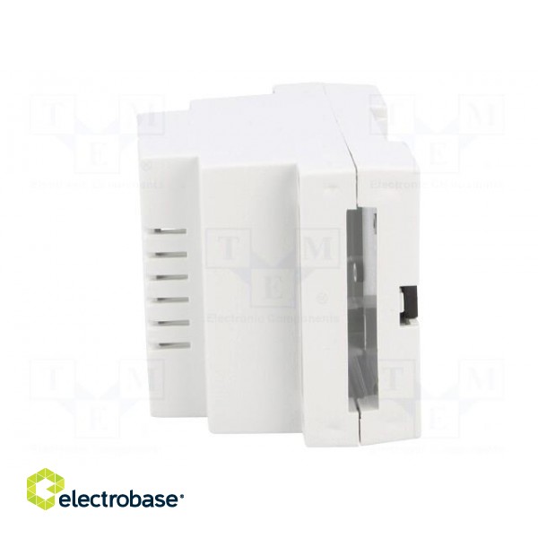 Enclosure: for DIN rail mounting | Y: 89mm | X: 69.7mm | Z: 64.7mm | ABS image 3