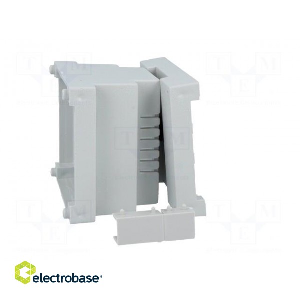 Enclosure: for DIN rail mounting | Y: 89mm | X: 69.7mm | Z: 64.7mm | ABS paveikslėlis 5