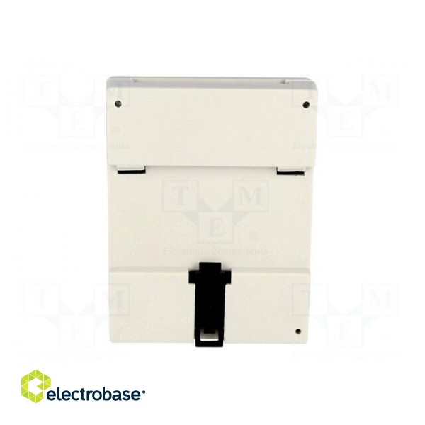 Enclosure: for DIN rail mounting | Y: 89mm | X: 69.7mm | Z: 65mm | grey image 5