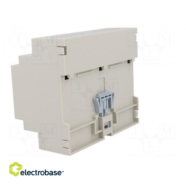 Enclosure: for DIN rail mounting | Y: 90.2mm | X: 106.25mm | Z: 57.5mm image 4