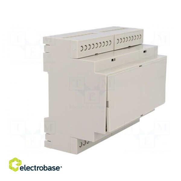Enclosure: for DIN rail mounting | Y: 90.2mm | X: 106.25mm | Z: 57.5mm image 8