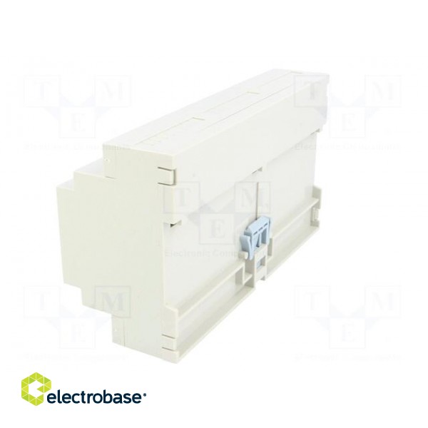 Enclosure: for DIN rail mounting | Y: 90.2mm | X: 159.5mm | Z: 57.5mm image 4