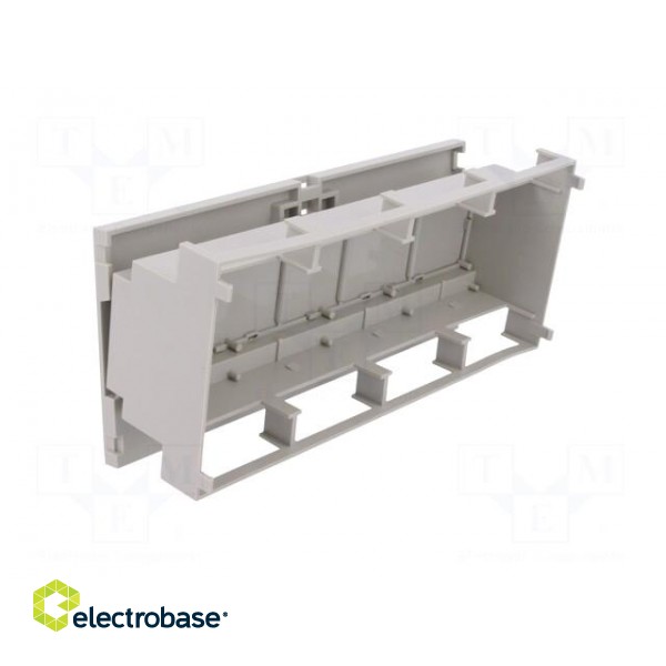 Enclosure: for DIN rail mounting | Y: 90.2mm | X: 212mm | Z: 57.5mm image 3