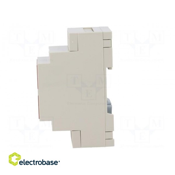 Enclosure: for DIN rail mounting | Y: 90.2mm | X: 36.3mm | Z: 57.5mm image 3