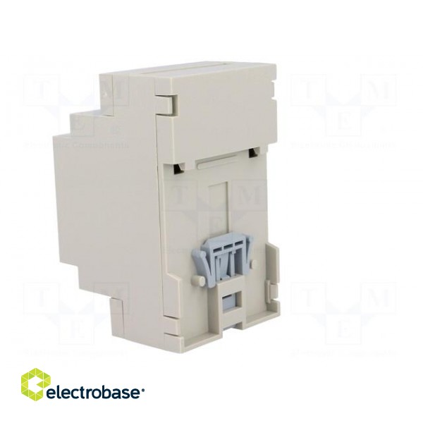 Enclosure: for DIN rail mounting | Y: 90.2mm | X: 53.3mm | Z: 57.5mm image 4