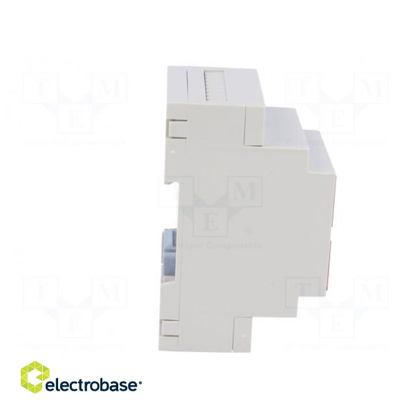 Enclosure: for DIN rail mounting | Y: 90.2mm | X: 53.3mm | Z: 57.5mm image 7