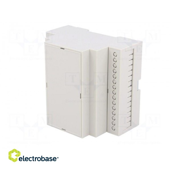 Enclosure: for DIN rail mounting | Y: 90.2mm | X: 83.6mm | Z: 57.5mm фото 2