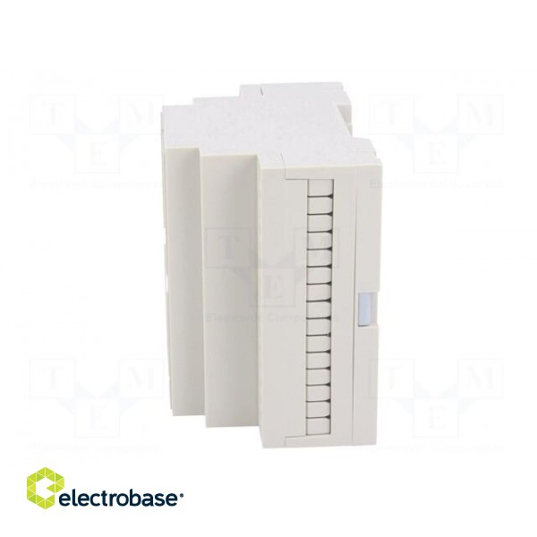 Enclosure: for DIN rail mounting | Y: 90.2mm | X: 83.6mm | Z: 57.5mm image 3