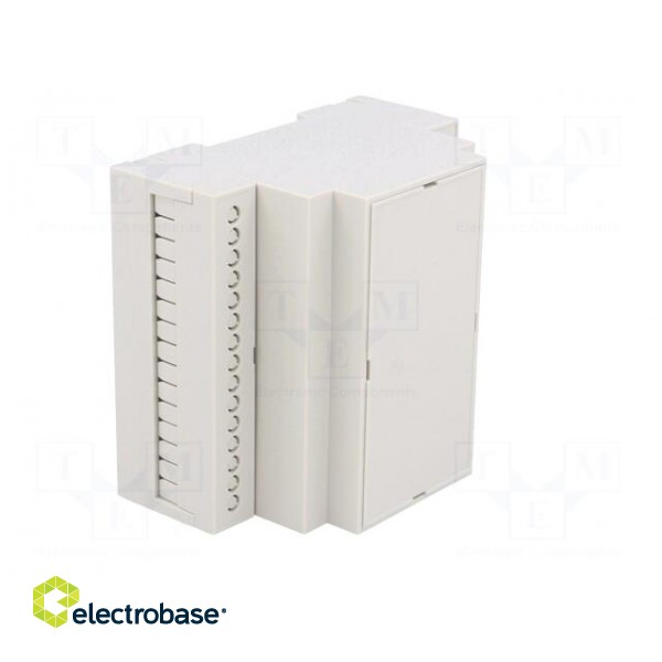 Enclosure: for DIN rail mounting | Y: 90.2mm | X: 83.6mm | Z: 57.5mm image 8