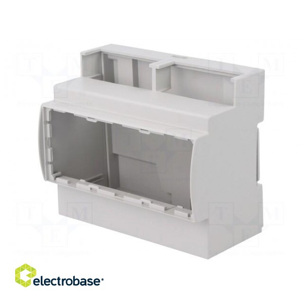 Enclosure: for DIN rail mounting | Y: 90.5mm | X: 106.3mm | Z: 53mm image 1