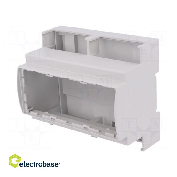 Enclosure: for DIN rail mounting | Y: 90.5mm | X: 106.3mm | Z: 53mm фото 1