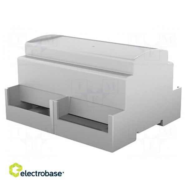 Enclosure: for DIN rail mounting | Y: 90.5mm | X: 106.3mm | Z: 62mm