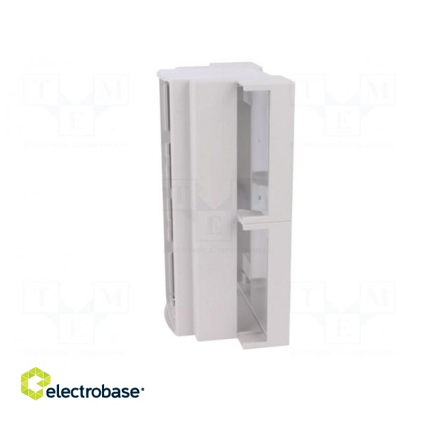 Enclosure: for DIN rail mounting | Y: 90.5mm | X: 142.3mm | Z: 53mm image 4