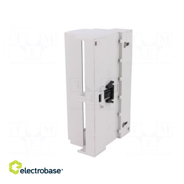 Enclosure: for DIN rail mounting | Y: 90.5mm | X: 142.3mm | Z: 53mm image 5