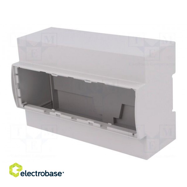 Enclosure: for DIN rail mounting | Y: 90.5mm | X: 142.3mm | Z: 53mm фото 1