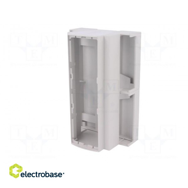 Enclosure: for DIN rail mounting | Y: 90.5mm | X: 142.3mm | Z: 53mm image 3