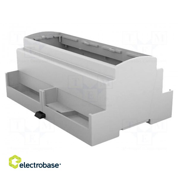 Enclosure: for DIN rail mounting | Y: 90.5mm | X: 142.3mm | Z: 62mm