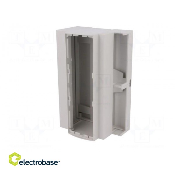 Enclosure: for DIN rail mounting | Y: 90.5mm | X: 142.3mm | Z: 53mm image 3