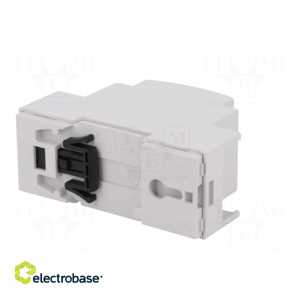 Enclosure: for DIN rail mounting | Y: 90mm | X: 36mm | Z: 53mm | ABS image 7