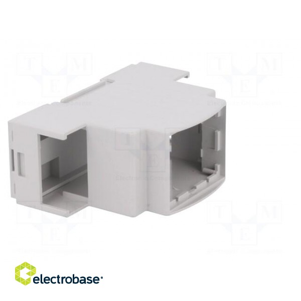 Enclosure: for DIN rail mounting | Y: 90mm | X: 36mm | Z: 53mm | ABS paveikslėlis 9