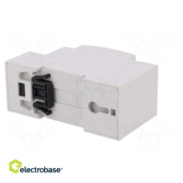 Enclosure: for DIN rail mounting | Y: 90mm | X: 36mm | Z: 53mm | ABS image 7