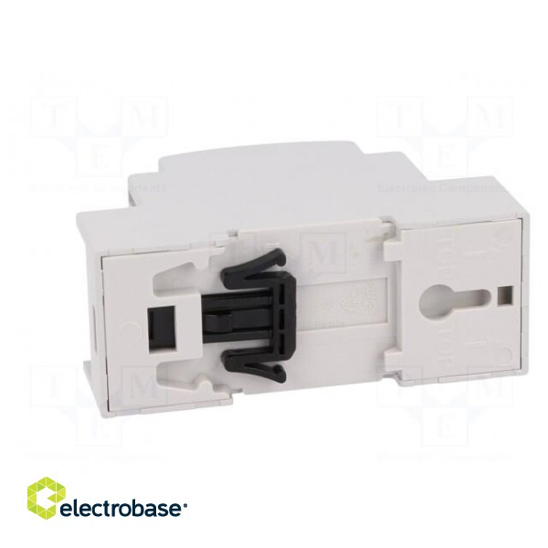 Enclosure: for DIN rail mounting | Y: 90.5mm | X: 36mm | Z: 62mm | grey image 6