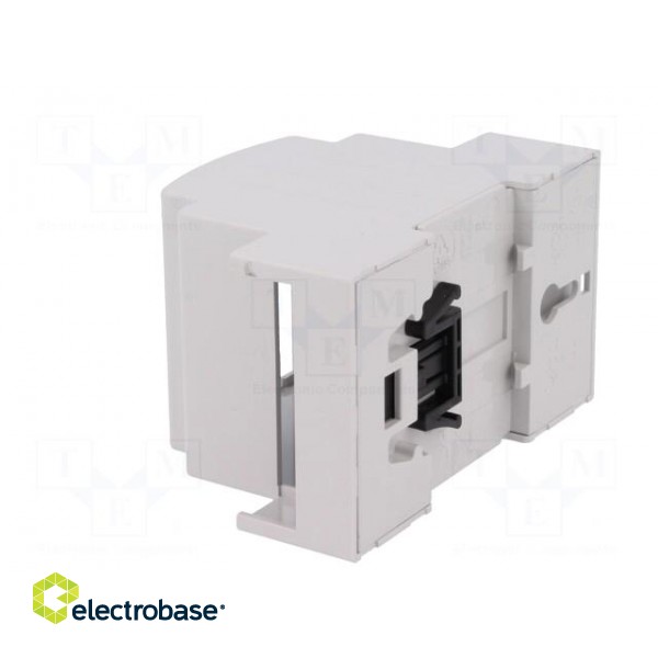 Enclosure: for DIN rail mounting | Y: 90mm | X: 53.5mm | Z: 53mm | ABS image 5