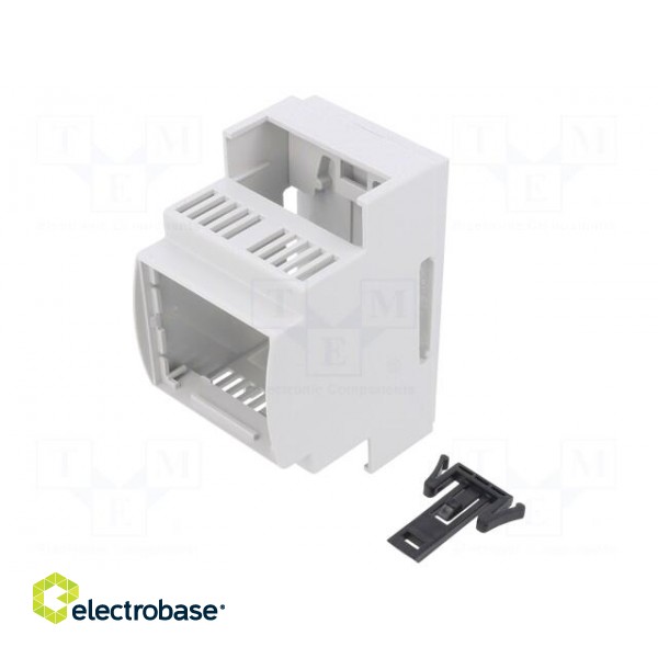 Enclosure: for DIN rail mounting | Y: 90.5mm | X: 53.5mm | Z: 62mm фото 1