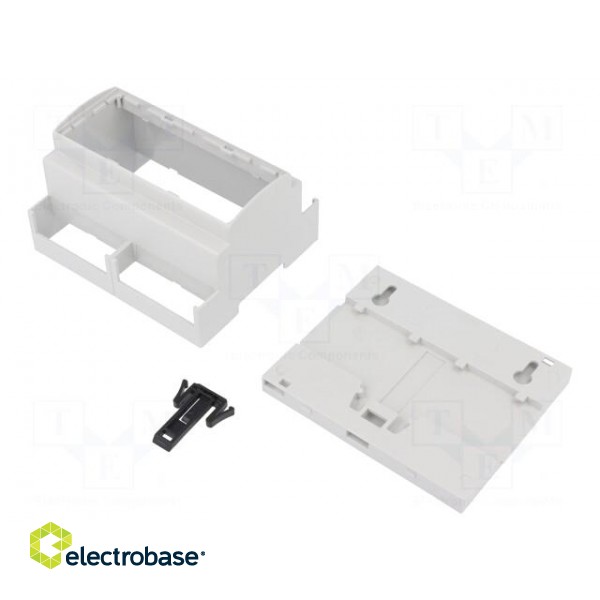 Enclosure: for DIN rail mounting | Y: 90mm | X: 103mm | Z: 62mm image 2