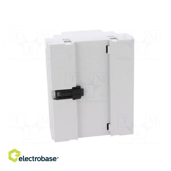 Enclosure: for DIN rail mounting | Y: 90mm | X: 104.8mm | Z: 65mm | ABS image 5