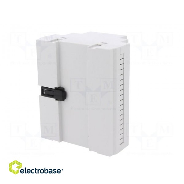 Enclosure: for DIN rail mounting | Y: 90mm | X: 104.8mm | Z: 65mm | ABS image 6