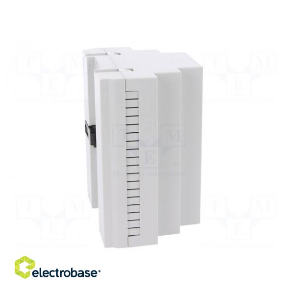 Enclosure: for DIN rail mounting | Y: 90mm | X: 104.8mm | Z: 65mm | ABS image 7