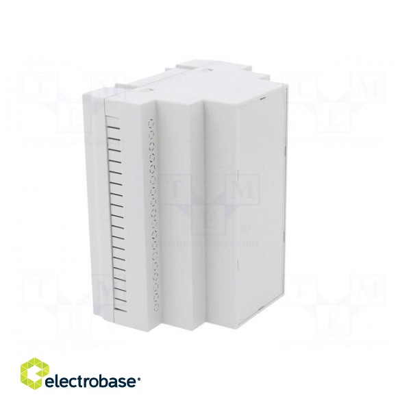 Enclosure: for DIN rail mounting | Y: 90mm | X: 104.8mm | Z: 65mm | ABS paveikslėlis 8