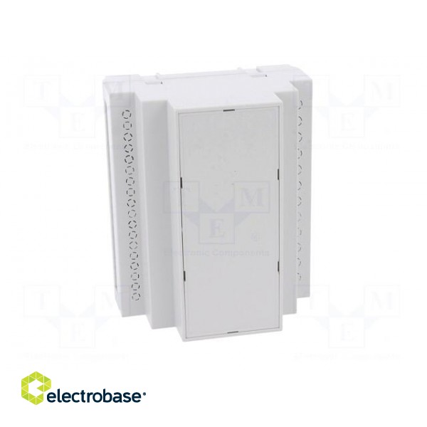 Enclosure: for DIN rail mounting | Y: 90mm | X: 104.8mm | Z: 65mm | ABS image 9