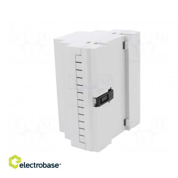 Enclosure: for DIN rail mounting | Y: 90mm | X: 104.8mm | Z: 65mm | ABS image 4