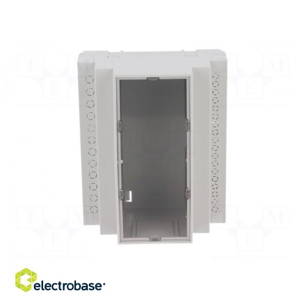 Enclosure: for DIN rail mounting | Y: 90mm | X: 104mm | Z: 65mm | ABS фото 9